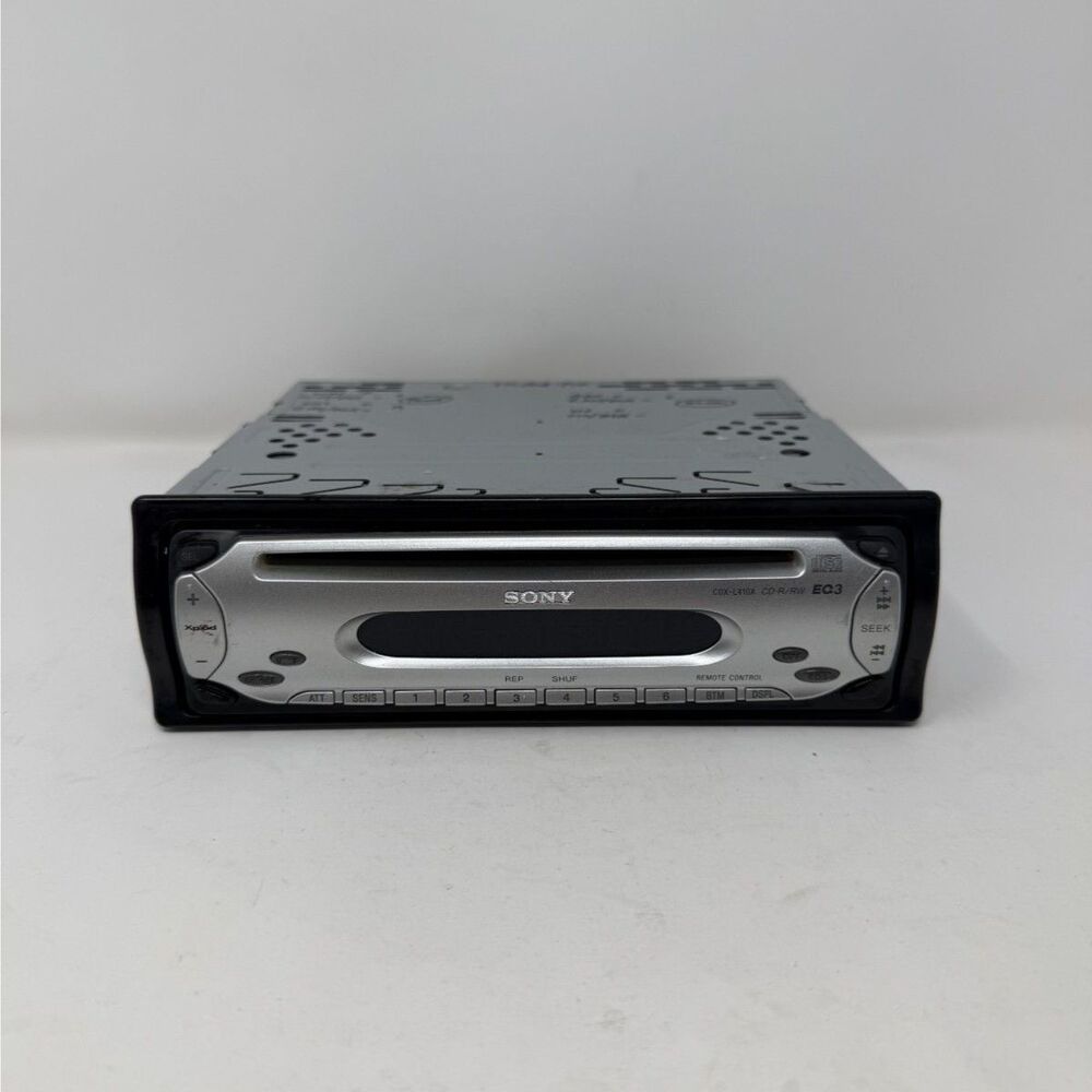 Sony CDX-L410X AM/FM Compact Disc Player w/out Plug - Not Tested.